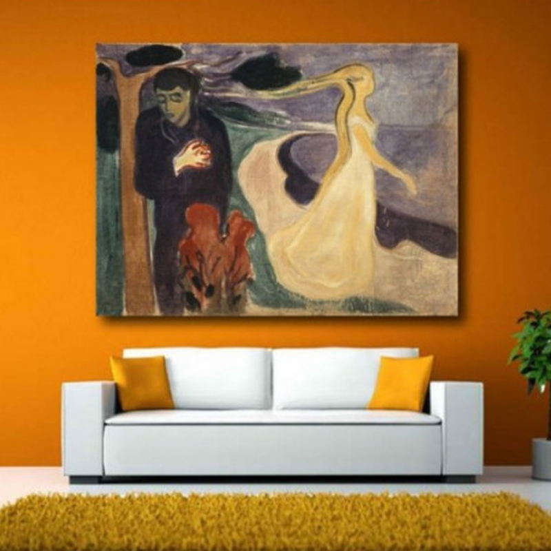Πίνακας σε καμβά με Ζωγραφική Edvard Munch Separation